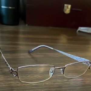 Women’s Rose Gold Burberry designer glasses frames